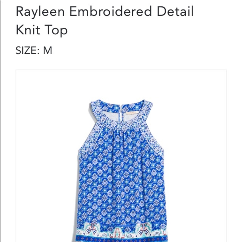 Knit sleeveless top